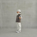 MOUN TEN. マウンテン quilt x boa blouson greige MB12A-1416
