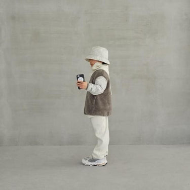 MOUN TEN. マウンテン quilt x boa blouson greige MB12A-1416
