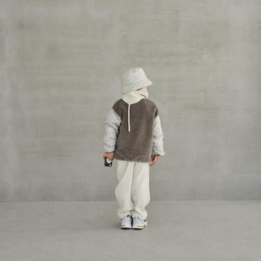 MOUN TEN. マウンテン quilt x boa blouson greige MB12A-1416

