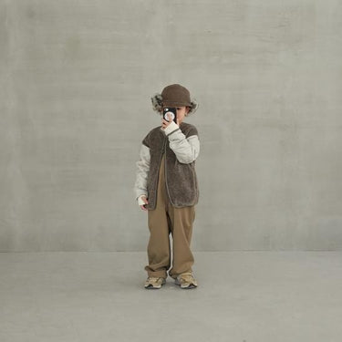 MOUN TEN. マウンテン quilt x boa blouson greige MB12A-1416
