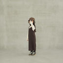 ★40%OFF★2023AW★MOUN TEN. マウンテン merino dress coffee MO17-1429
