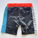 ★2023SS★THE PARK SHOP ザ パークショップ WAVEPARK RASH SHORTS wavelogo black TPS-549(wavelogo柄)