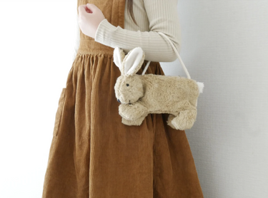 Senger Naturwelt ゼンガーナチュウェルト Bag Rabbit beige ベージュラビットバッグ Y21605