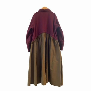 ★40%OFF★2023AW★nunuforme ヌヌフォルム 新型チェンジワンピー
ス Purple 06-nf20-468-012