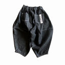 ★BASIC★nunuforme ヌヌフォルム ブラックデニムポインテッドデニムパンツ Black one-wash ns-621-100