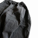 ★BASIC★nunuforme ヌヌフォルム ブラックデニムポインテッドデニムパンツ Black one-wash ns-621-100