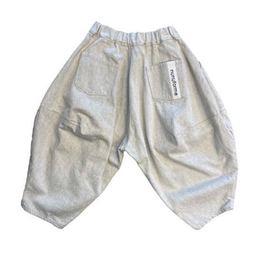 ★BASIC★nunuforme ヌヌフォルム 白黒デニムポインテッドデニムパンツ WhitexBlack ns-621-173