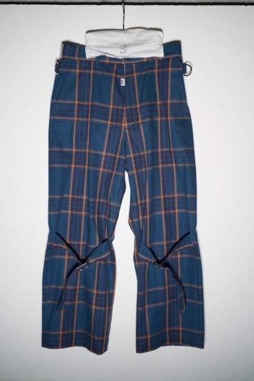 ★40%OFF★2023AW★GRIS グリ Bontage Pants Blue GR23AW-PT006
