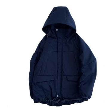 MOUN TEN. マウンテン T/C puff coat navy MC21-1442
