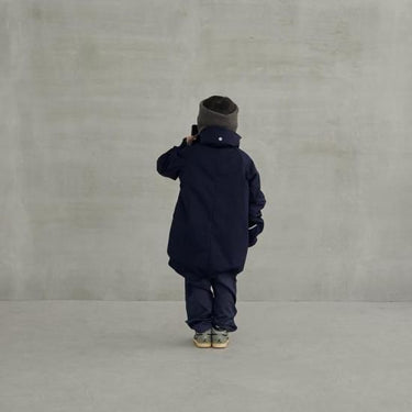 MOUN TEN. マウンテン T/C puff coat navy MC21-1442
