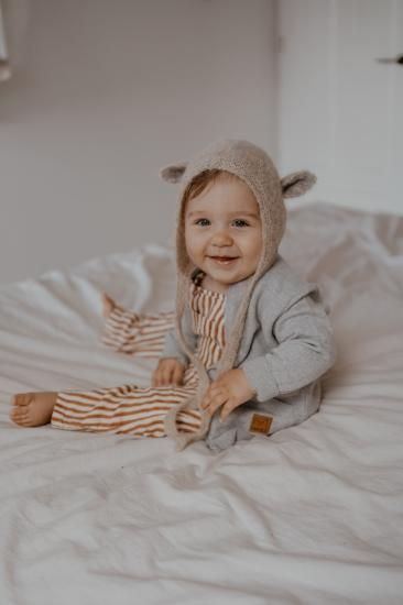 Gang of Kids ギャングオブキッズ Fairy Hat Alpaca & Silk Light Beige