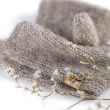 Gang of Kids ギャングオブキッズ Fairy Hat Alpaca & Silk Light Gray