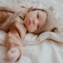 Gang of Kids ギャングオブキッズ Fairy Hat Alpaca & Silk Dark Beige