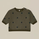 organic zoo オーガニックズー Olive Dots Sweatshirt 13ODBSOZ
