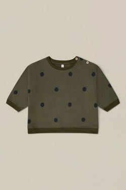 organic zoo オーガニックズー Olive Dots Sweatshirt 13ODBSOZ