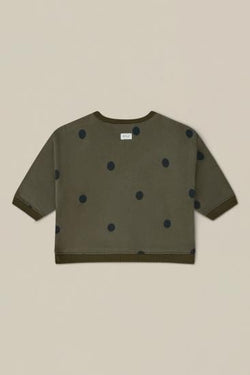 organic zoo オーガニックズー Olive Dots Sweatshirt 13ODBSOZ