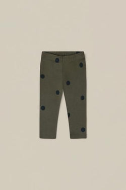 organic zoo オーガニックズー Olive Dots Leggings 13LLOD
