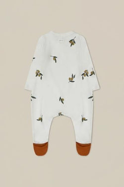 organic zoo オーガニックズー Olive Garden Suit w/ contrast feet OFSLOZ