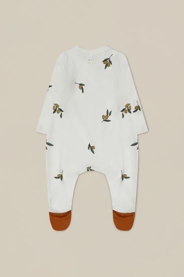 organic zoo オーガニックズー Olive Garden Suit w/ contrast feet OFSLOZ