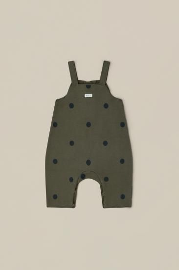 organic zoo オーガニックズー Olive Dots Salopette 13ODSOZ