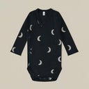 organic zoo オーガニックズー Charcoal Midnight Wrap Bodysuit 13WOBCM