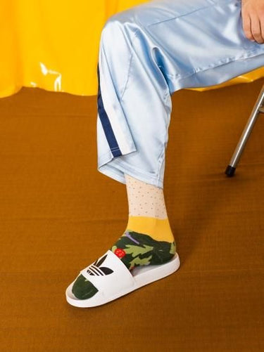 EAT MY SOCKS イートマイソックス Napoli Pizza Vegan ナポリピザソビーガンソックス