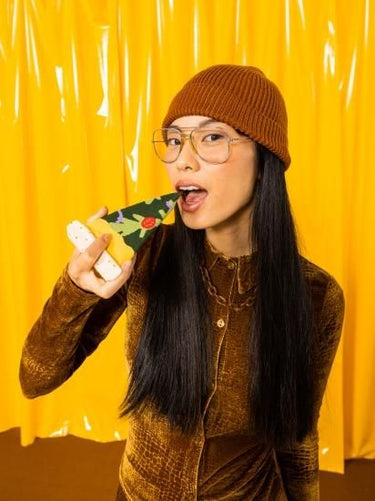 EAT MY SOCKS イートマイソックス Napoli Pizza Vegan ナポリピザソビーガンソックス