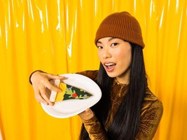 EAT MY SOCKS イートマイソックス Napoli Pizza Vegan ナポリピザソビーガンソックス