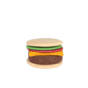 EAT MY SOCKS イートマイソックス Cheeseburger チーズバーガーソックス