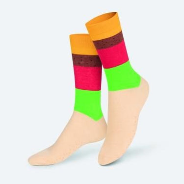 EAT MY SOCKS イートマイソックス Cheeseburger チーズバーガーソックス
