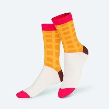 EAT MY SOCKS イートマイソックス Sweet Waffle スウィートワッフルソックス
