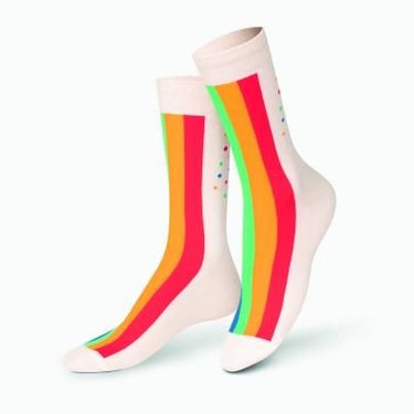 EAT MY SOCKS イートマイソックス Rainbow Cake レインボーケーキソックス