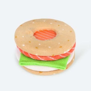 EAT MY SOCKS イートマイソックス Salmon Bagel サーモンベーグルソックス