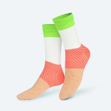 EAT MY SOCKS イートマイソックス Salmon Bagel サーモンベーグルソックス