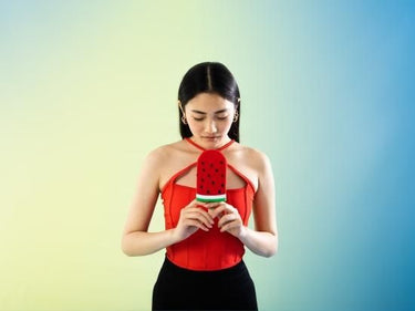 EAT MY SOCKS イートマイソックス Frozen Pop Watermelon スイカアイスソックス