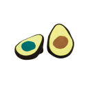 EAT MY SOCKS イートマイソックス Ripe Avocado アボカドソックス