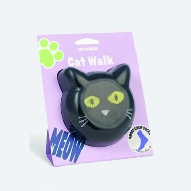EAT MY SOCKS イートマイソックス Cat Walk Black キャットウォークブラックソックス