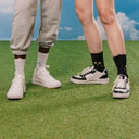 EAT MY SOCKS イートマイソックス Cat Walk Black キャットウォークブラックソックス
