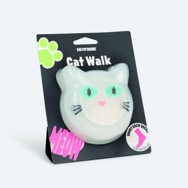 EAT MY SOCKS イートマイソックス Cat Walk White キャットウォークホワイトソックス