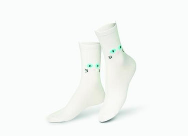 EAT MY SOCKS イートマイソックス Cat Walk White キャットウォークホワイトソックス