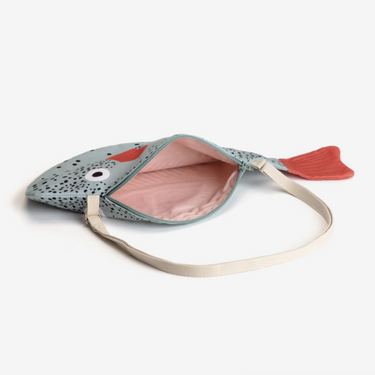 Donfisher ドンフィッシャー Pufferfish Big Aqua フグショルダーバッグ アクア
