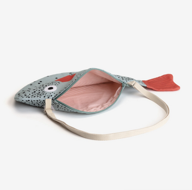 Donfisher ドンフィッシャー Pufferfish Big Aqua フグショルダーバッグ アクア
