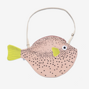 Donfisher ドンフィッシャー Pufferfish Big Pink フグショルダーバッグ ピンク
