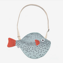 Donfisher ドンフィッシャー Pufferfish Small Aqua フグショルダーバッグ アクア
