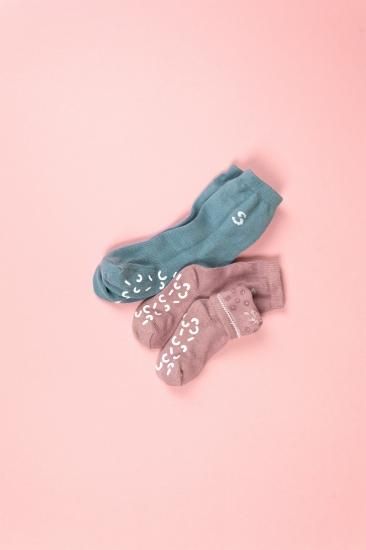 STUCKIES ソックス Classic Singles Dusty Coral