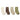 STUCKIES ソックス 4 Pack Classics - mixed colors Earth 4足セット