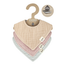 STUCKIES ビブ High Absorbency Bibs 3-Pack Dove ビブ3枚セット
