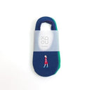 KIVISDOU キビスドウ 靴下 ウォーキング刺繍 フットカバーソックス ２Ｐ navy×green k10306