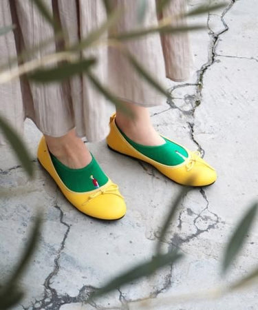 KIVISDOU キビスドウ 靴下 ウォーキング刺繍 フットカバーソックス ２Ｐ navy×green k10306