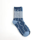 KIVISDOU キビスドウ 靴下 ストリングフロートクルーソックス ２Ｐ k40538